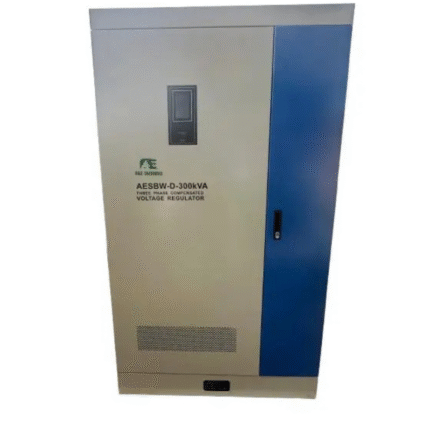 A&E Dunamis 300KVA 3-Phase SBW Servo Voltage Stabilizer