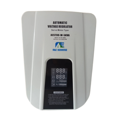 A&E Dunamis 5KVA Single-Phase Servo 80-280V Voltage Stabilizer.